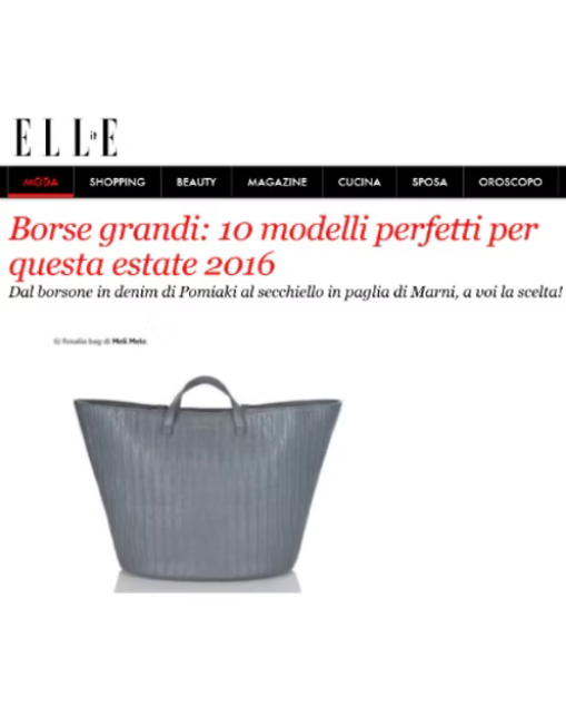 ITALY Elle Online Italy, July 2016